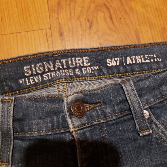 Levi's Signature S67 Athletic Style Jeans Men's Size 34 x 32 - Picture 6 of 7